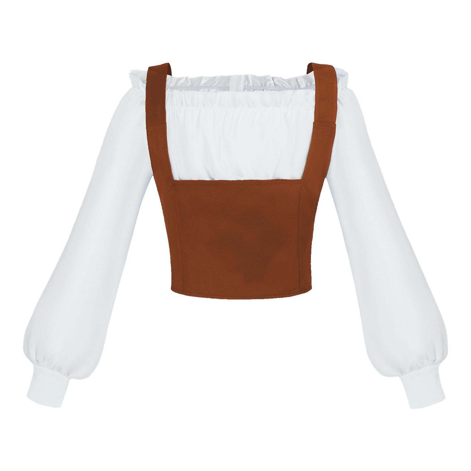 Renaissance 2 Piece Costume Se - Blouse Off Shoulder recension och pris
