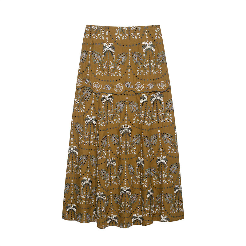 NINE ZAR Women's Fashion Set S - Midi Skirt Floral recension och pris
