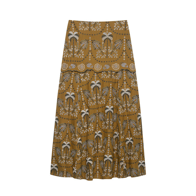 NINE ZAR Women's Fashion Set S - Midi Skirt Floral recension och pris