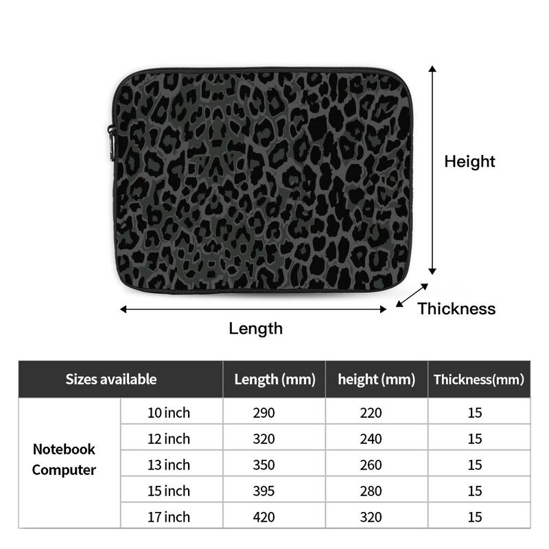 Black Leopard Laptop Sleeve Ba - Tote Bag Beach recension och pris